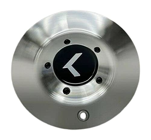 Kraze Wheels New Logo Polished Wheel Center Cap C10KR192B02
