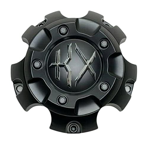 KX Off-Road Matte Black Wheel Center Cap KX04-2