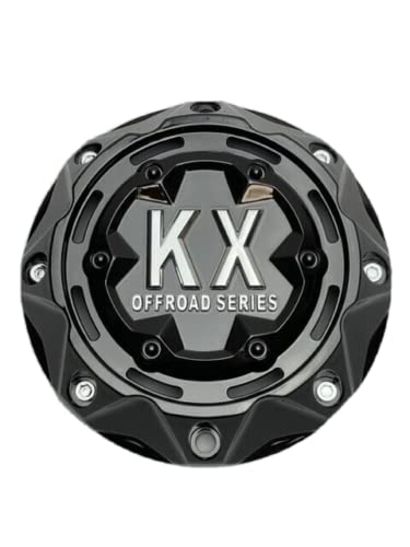 KX Offroad Gloss Black Wheel Center Cap KX180 KX180-SG