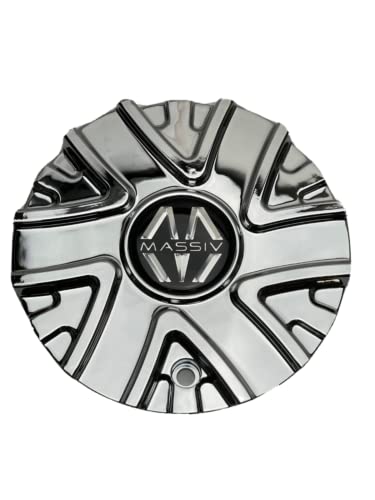 Massiv Chrome Wheel Center Cap CS584-2P