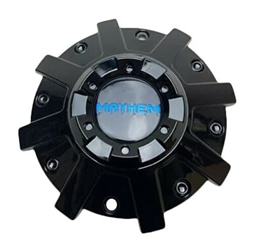 Mayhem Gloss Black Blue Logo Wheel Center Cap C108104BB 8310