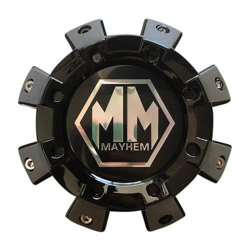 Mayhem Wheels 8101 Monstir Dually C108101B01-F 8131208525F-2 Gloss Black Front Center Cap