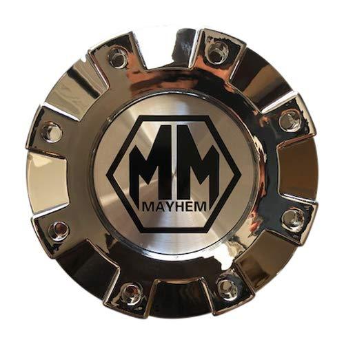 Mayhem Wheels 8101 Monstir Dually C108101C02-R 813220825F-3 Rear Chrome Center Cap