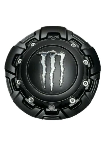 Monster Satin Black Wheel Center Cap 6033L217 6032K88