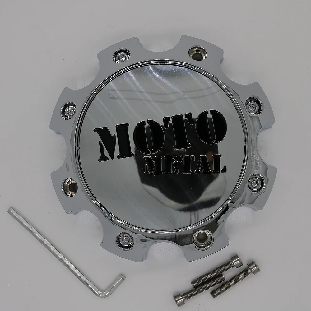 Moto Metal 1079L170MO3CH-H50 Chrome Wheel Center Cap – 8x6.5/180 H50