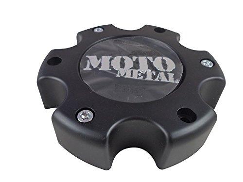 Moto Metal MO909B6139YB Flat Black Wheel Center Caps (1 CAP)