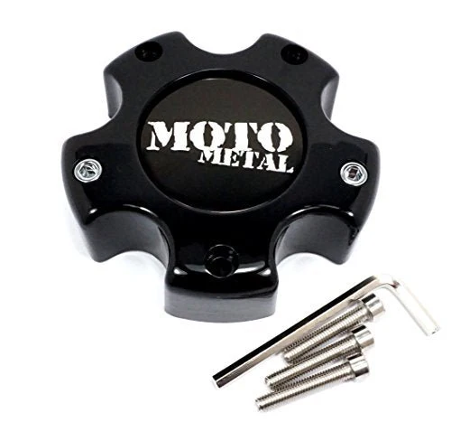Moto Metal MOTO CAP G-BLK 5X4.5/4.75/5 - NEW LOGO - 845L121S1