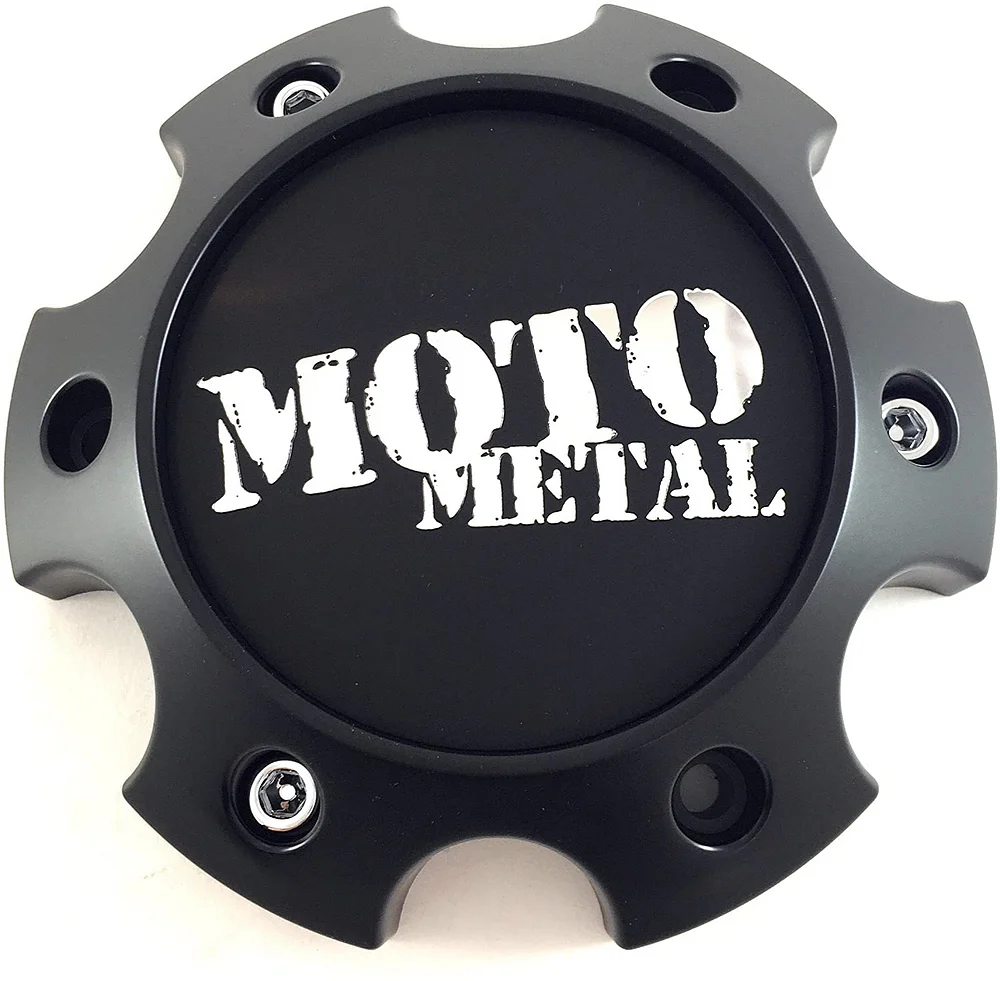 Moto Metal 1079L140SGBMO1 Black Wheel Center Cap – 6x135