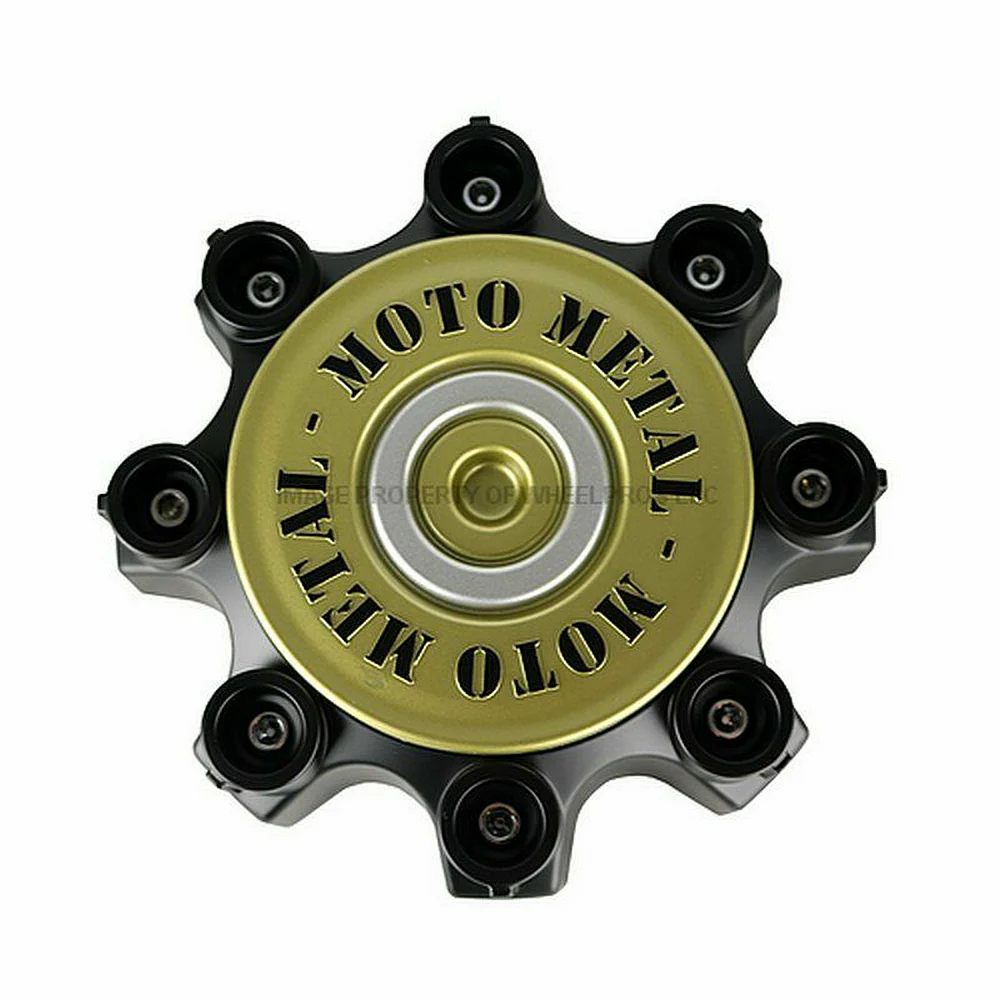 Moto Metal MO979CAPA2-SB Satin Black Wheel Center Cap – 8 Lug