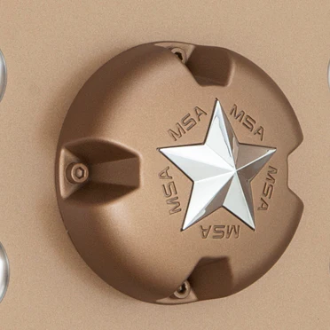 MSA Offroad Wheels MSA-CAP-BRONZE Chrome Wheel Center Cap