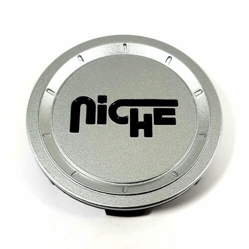 Niche Wheels 1005-24-05SLB Silver Wheel Center Cap