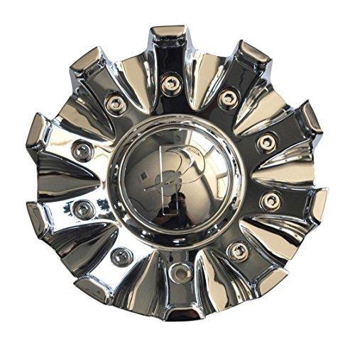 Phino Wheels PW48 CSPW48-1P Chrome Wheel Center Cap Snap In Included