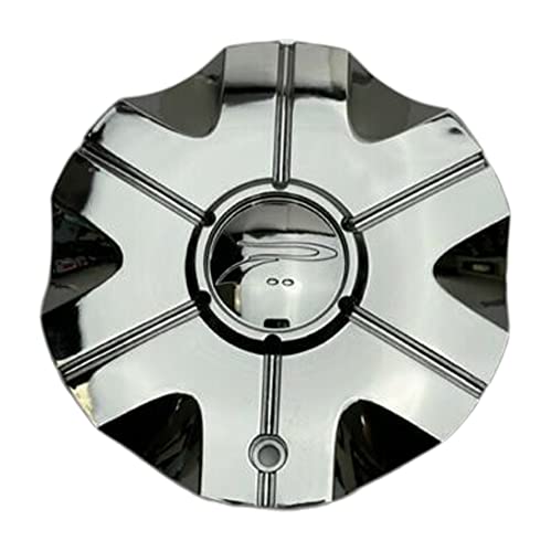 Platinum Chrome Wheel Center Cap 89-9296S 61541460F-1
