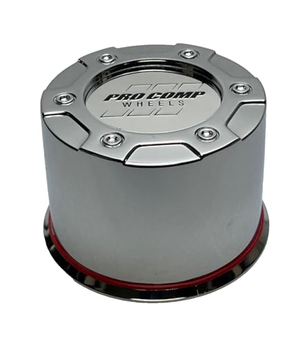 Pro Comp Chrome Push Thru Wheel Center Cap 7327042 8327041 S602-15 Sticker Logo