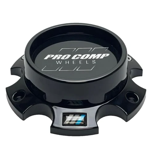 Pro Comp Gloss Black Wheel Center Cap with Screws 817665502 CAP5382-6135-B