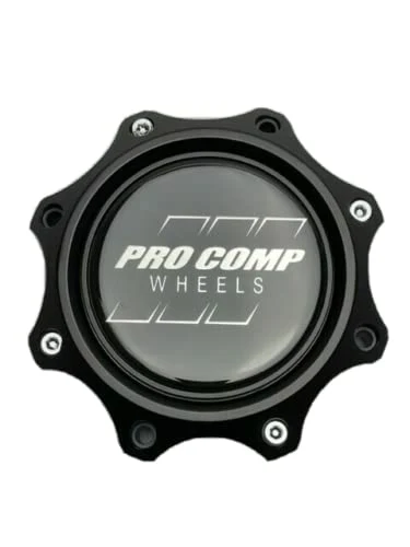 Pro Comp Matte Black 8 Lug Wheel CenterCap 34-8HS-N-CAP 503451501 YL Resin Decal