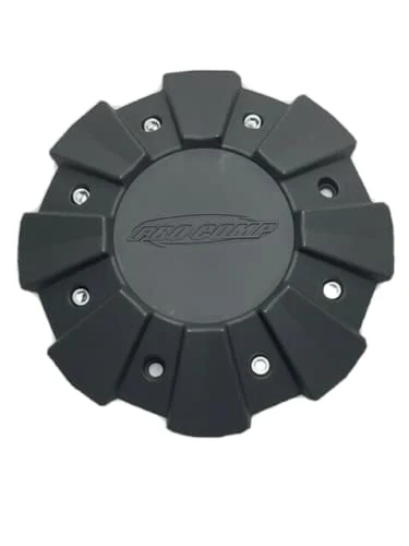 Pro Comp Matte Flat Black Wheel Center Cap 6033CAP1 LG0912-88