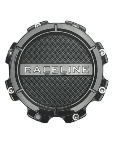 Raceline Gloss Black Wheel Center Cap C318L176S C318L176S-2-CAP