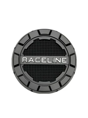 Raceline Matte Black Push Thru Wheel Center Cap BG108-LJ C319T108F