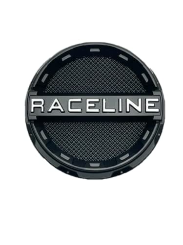 Raceline Matte Black Snap in Wheel Center Cap C904A C904A-FB
