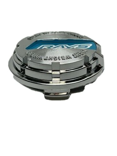 Rays Gram Lights Chrome Snap In Wheel Center Cap 4 Pack QC910-1 - Image 2