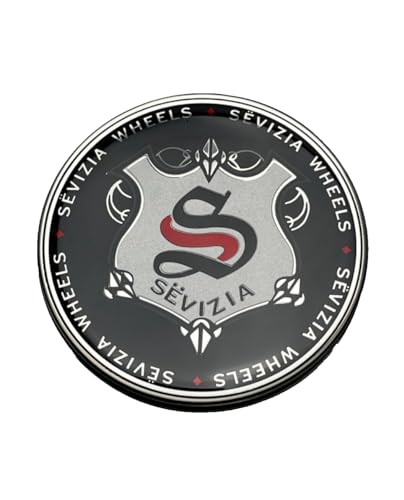 Sevizia Wheels CC016-1P Snap in Chrome Center Cap