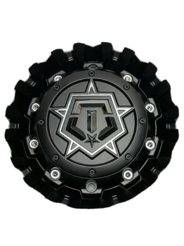 TIS Matte Black Wheel Center Cap 6032K139-TIS-CAP 6032L2212