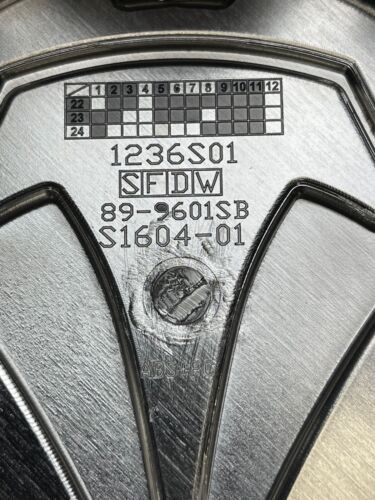 Toyota T-Force Chrome 5 Lug Snap In Wheel Center Cap 89-9601SB 1236S01 S1604-01 - Image 3