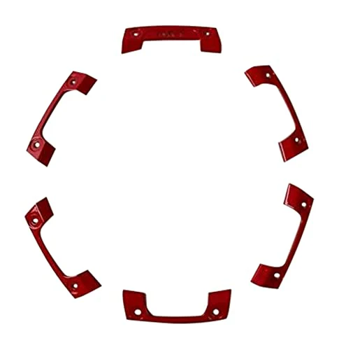 TUFF A.T. Red Wheel Inserts Set of 6 ZSP62382012 Fits 17 Inch