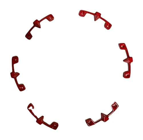 TUFF A.T. T01 Red 16 Inch Wheel Inserts Set of 6