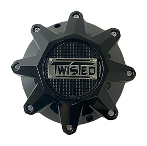 Twisted Wheels C430L213S C430L213S-B Gloss Black Wheel Center Cap