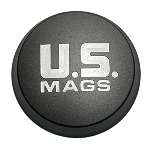 U.S. Mags Wheels 1014-09-06GD Gray Center Cap 3 Inch Diameter