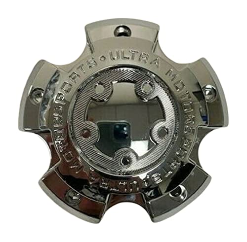 Ultra Wheels 5x135 5x5 5 Lug Chrome Center Cap 89-9855