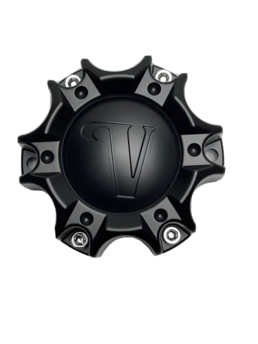 Velocity Matte Black Wheel Center Cap CBVW6-2P SJ107-19