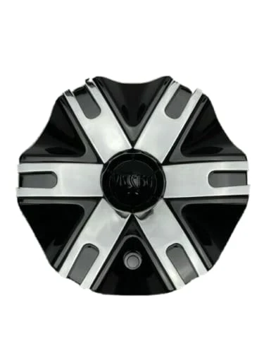 Viscera VSC 841 Gloss Black Chrome Inserts Wheel Center Cap EMR0841-CAR-CAP
