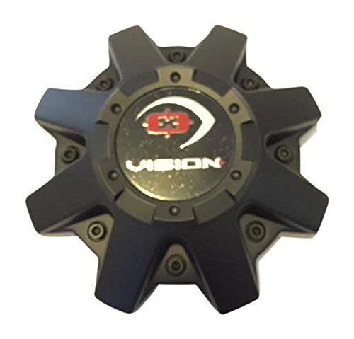 Vision Wheels C550MB ATV BD 6156K143 Black Wheel Center Cap