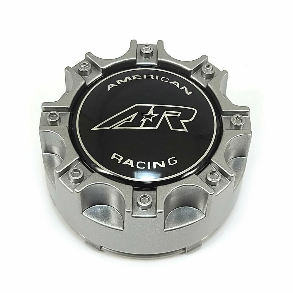 American Racing AR8982CAP Silver Wheel Center Cap – 5x4.5 5x5