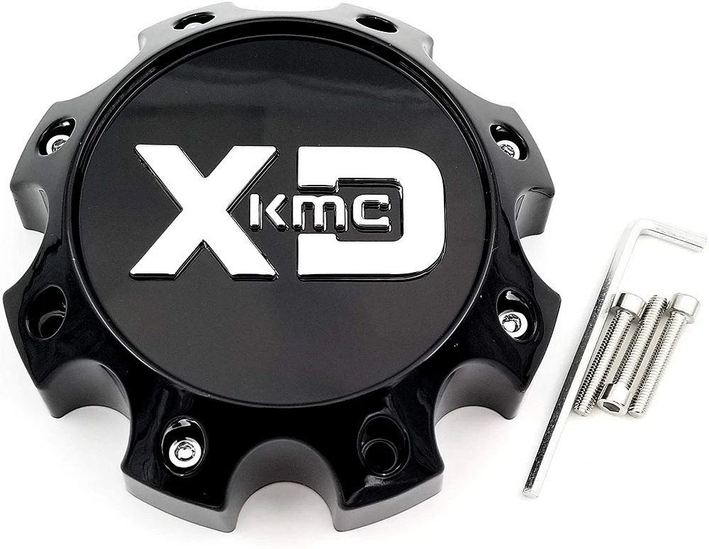 XD 1079L145GB1-H42 Gloss Black Logo Wheel Center Cap – 6x5.5