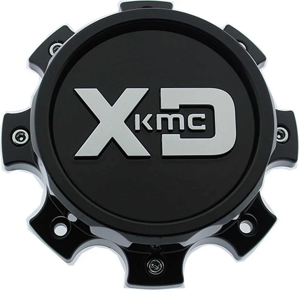XD 1079L170SB2DC-H63 Satin Black / Dark Tint / Black Bolt-On Wheel Center Cap – 8x170