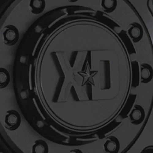 XD M-1052-S2 Gloss Black Bolt-On Wheel Center Cap
