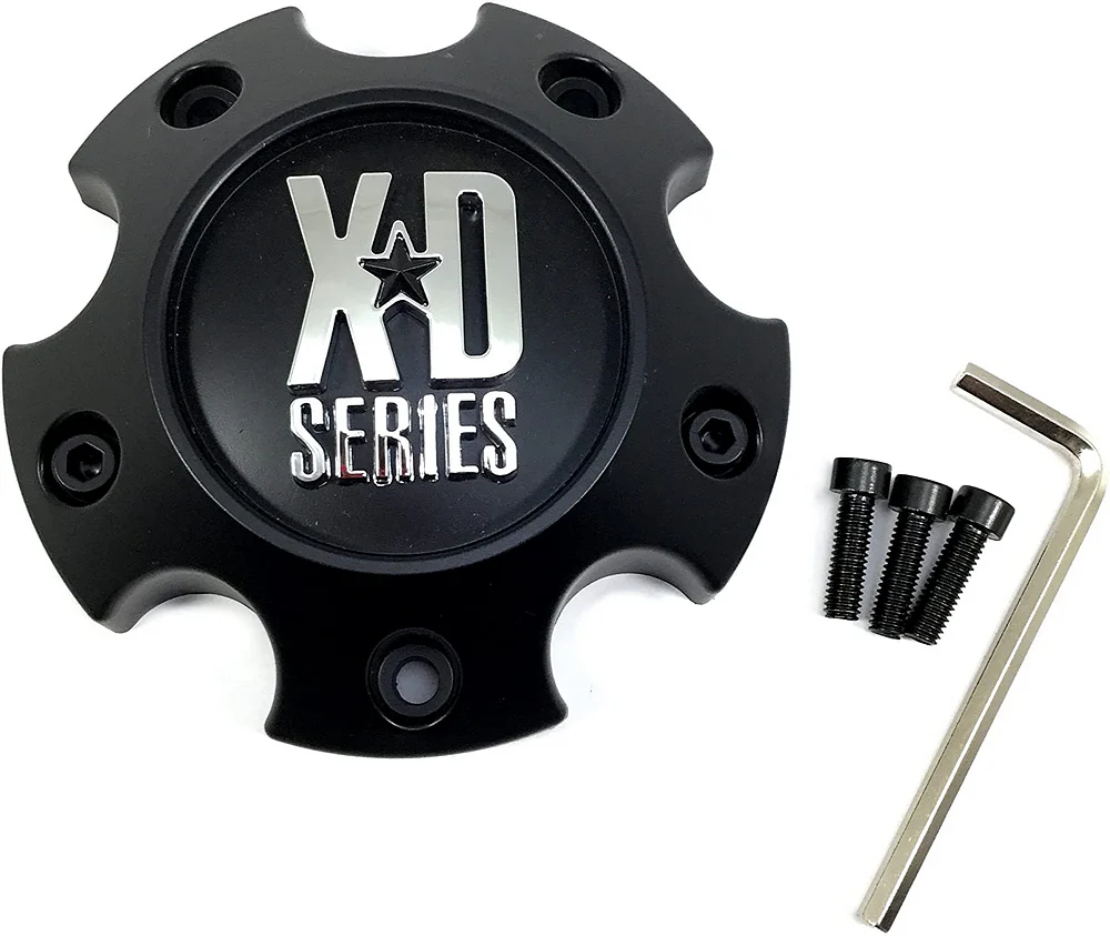 XD S057L120SGB-H34 Gloss Black Wheel Center Cap – 5 Lug