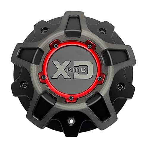 XD Series Wheels XD837 XD839 1508S02 T126L140-H34-1 S1701-11 Satin Black Center Cap